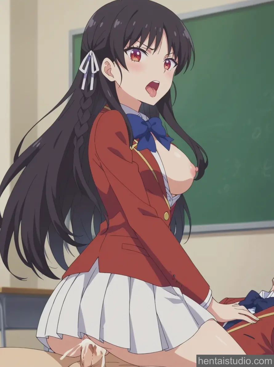 Suzune Horikita from Classroom Of The Elite hentai art 75 of 131