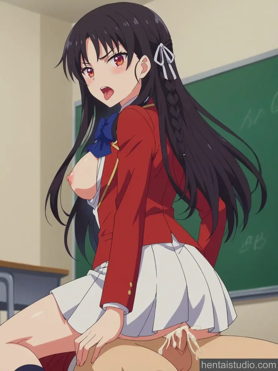 Suzune Horikita from Classroom Of The Elite hentai art 76 of 131