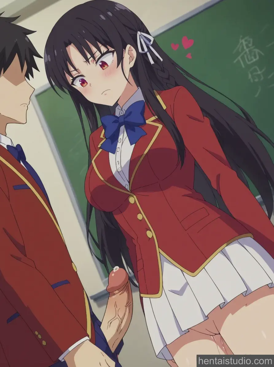 Suzune Horikita from Classroom Of The Elite hentai art 8 of 131