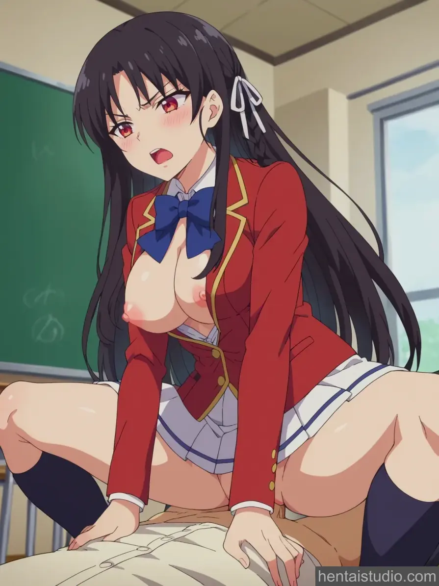 Suzune Horikita from Classroom Of The Elite hentai art 84 of 131