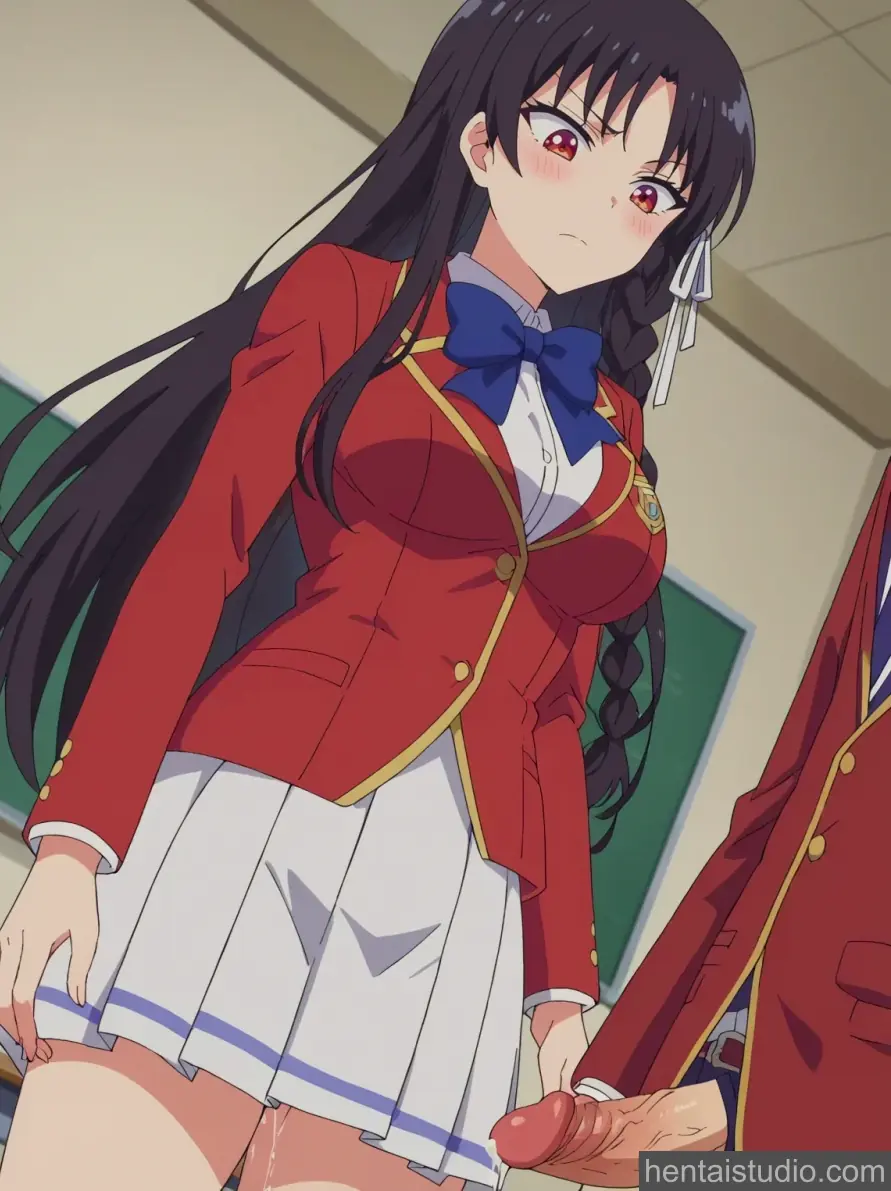 Suzune Horikita from Classroom Of The Elite hentai art 9 of 131
