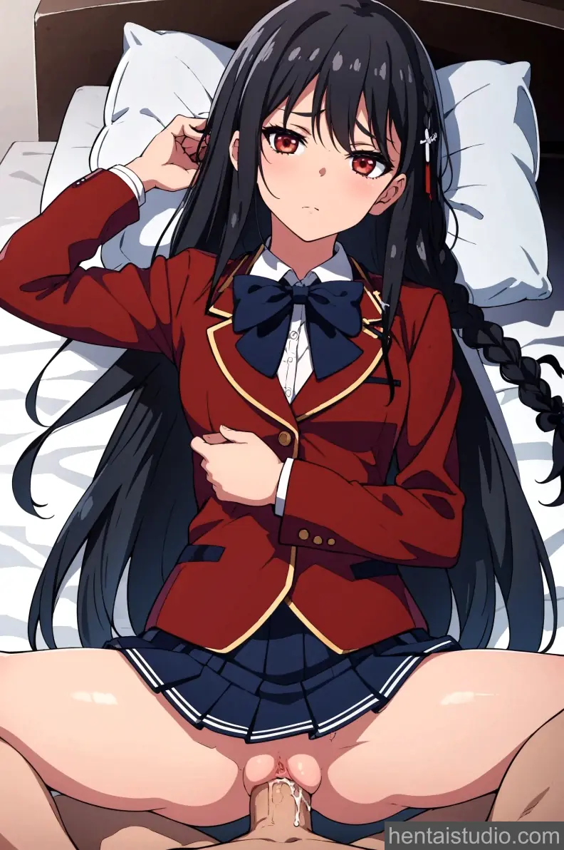 Suzune Horikita from Classroom Of The Elite hentai art 15 of 30