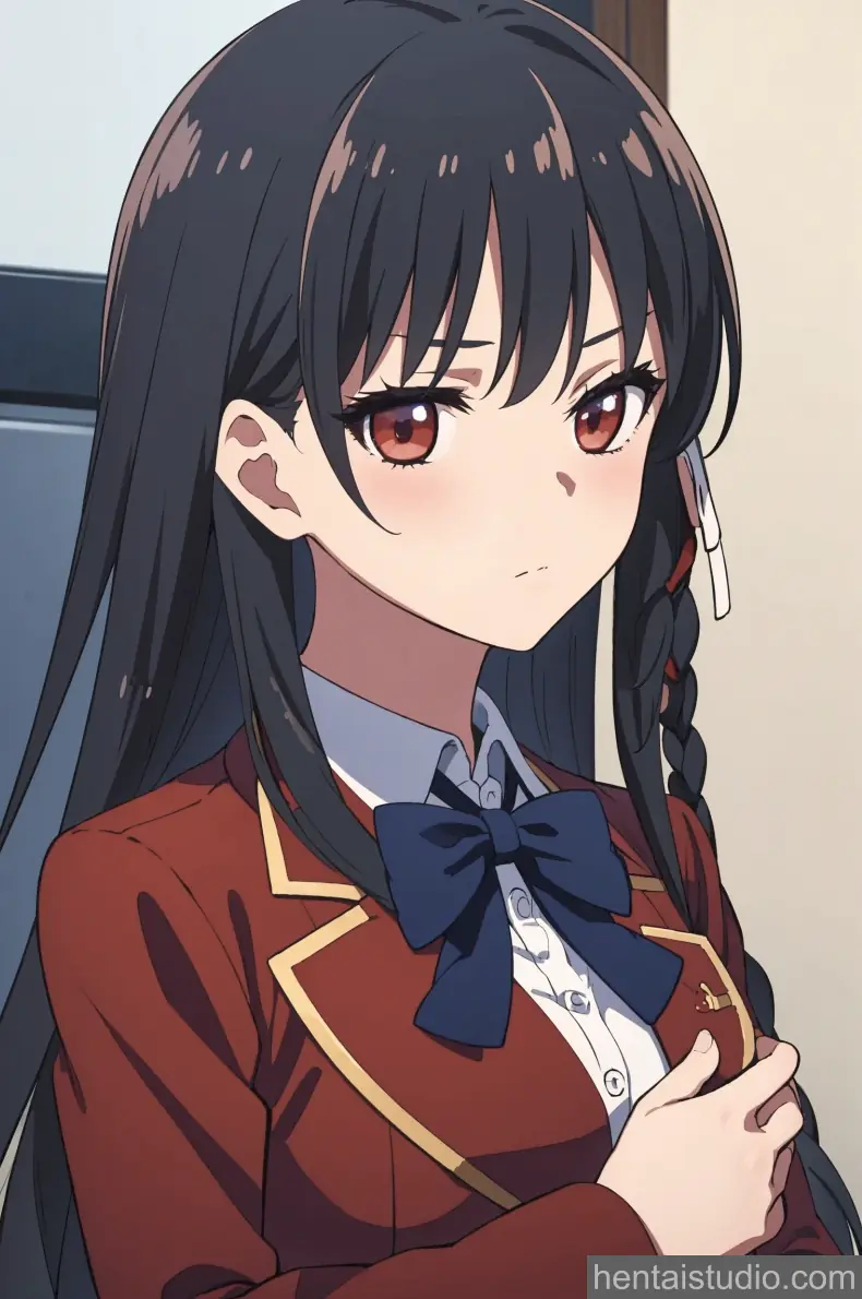 Suzune Horikita from Classroom Of The Elite hentai art 2 of 30
