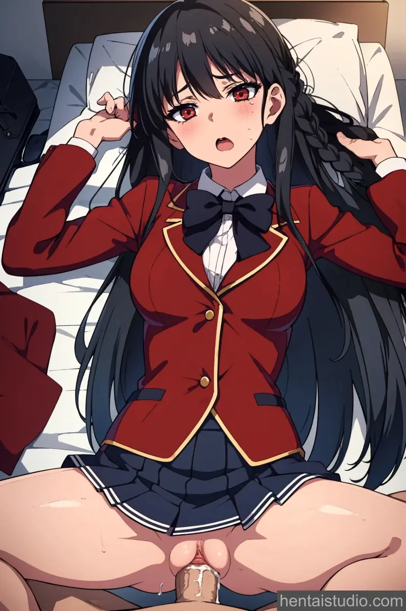 Suzune Horikita from Classroom Of The Elite hentai art 20 of 30