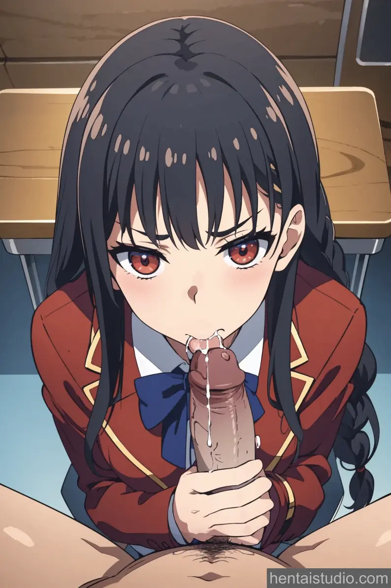 Suzune Horikita from Classroom Of The Elite hentai art 8 of 30