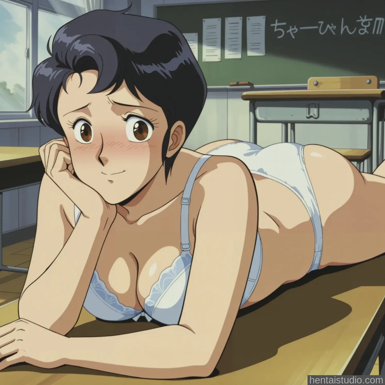 Sylia Stingray from Bubblegum Crisis hentai art 13 of 71