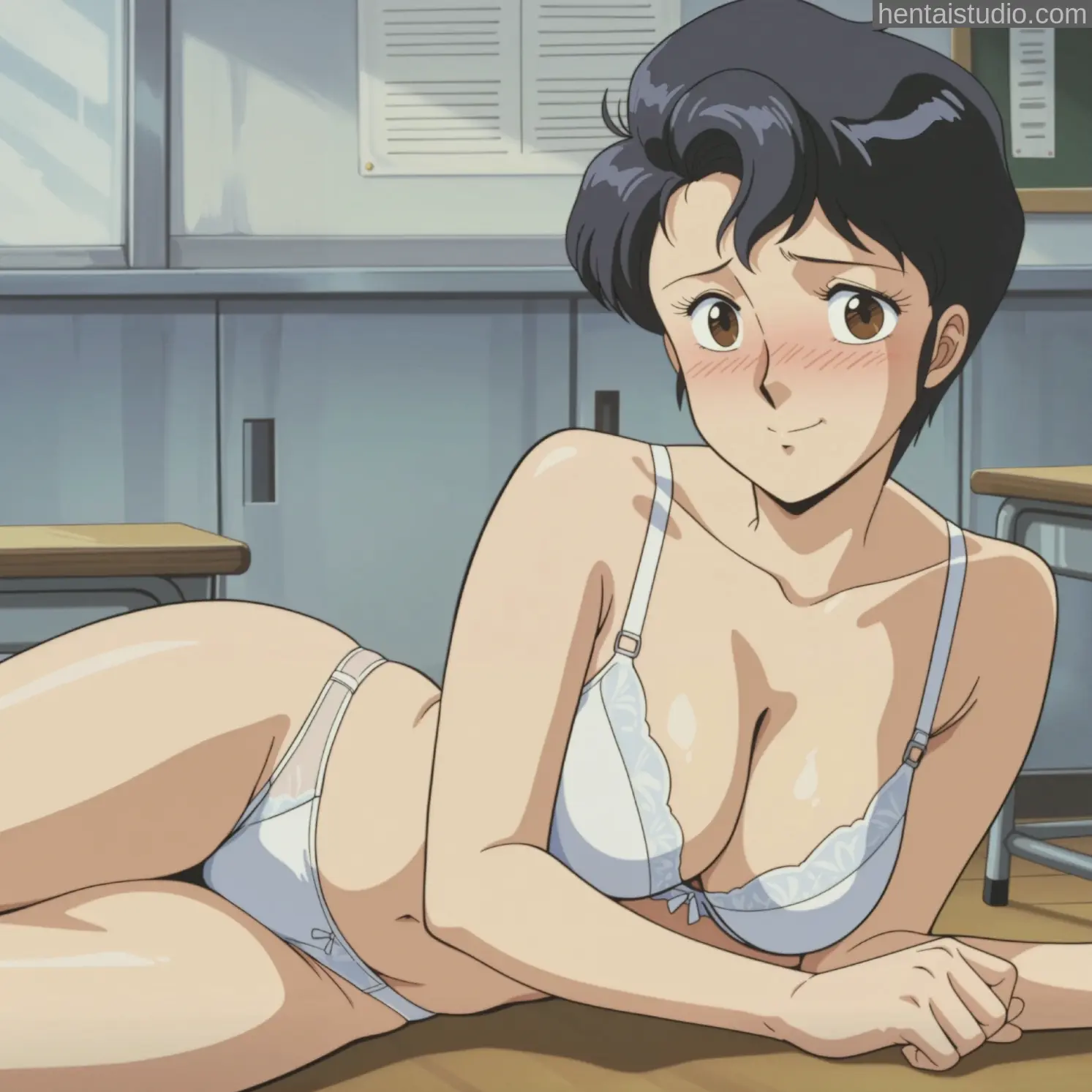 Sylia Stingray from Bubblegum Crisis hentai art 14 of 71