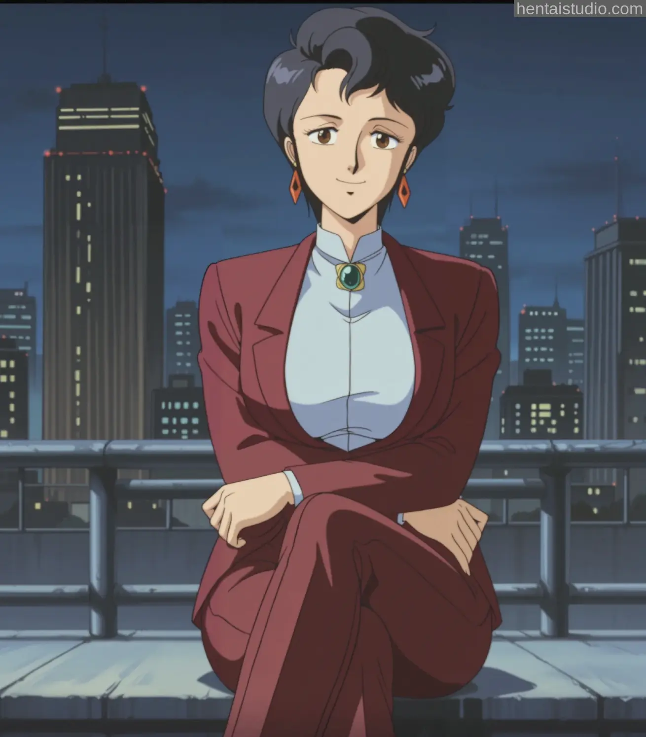 Sylia Stingray from Bubblegum Crisis hentai art 24 of 71