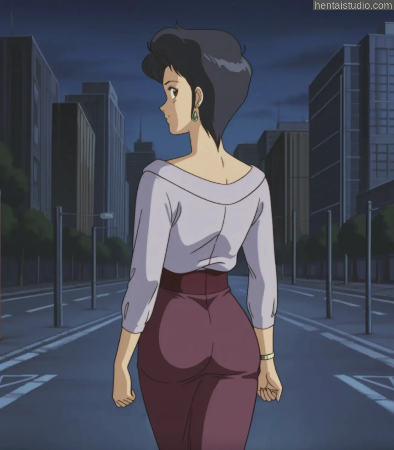Sylia Stingray from Bubblegum Crisis hentai art 36 of 71