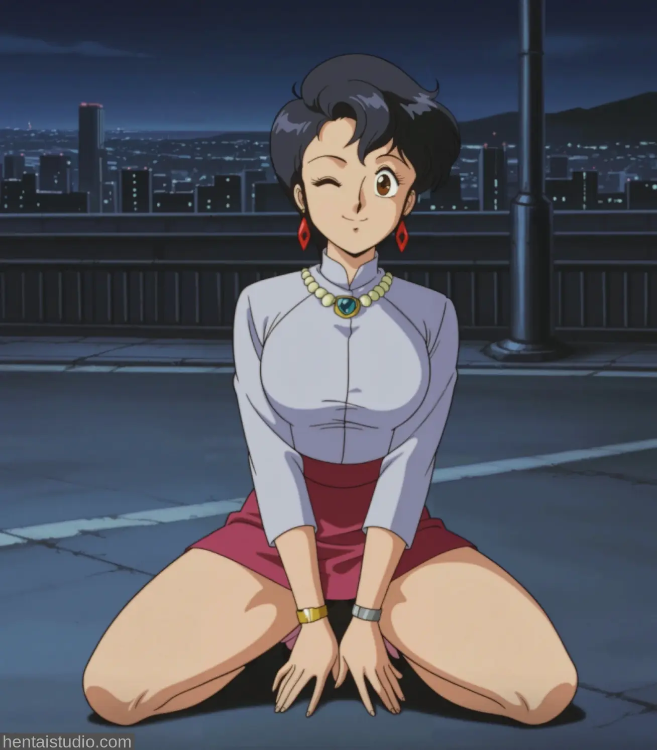 Sylia Stingray from Bubblegum Crisis hentai art 69 of 71