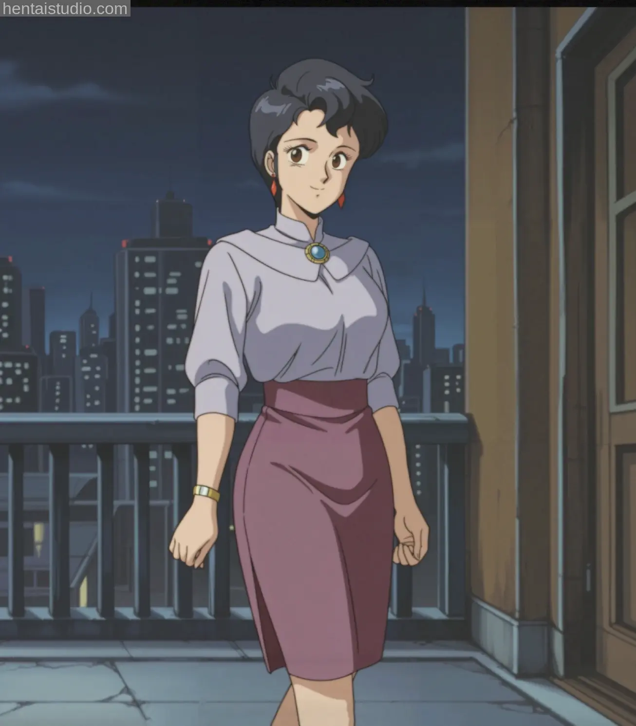 Sylia Stingray from Bubblegum Crisis hentai art 7 of 71