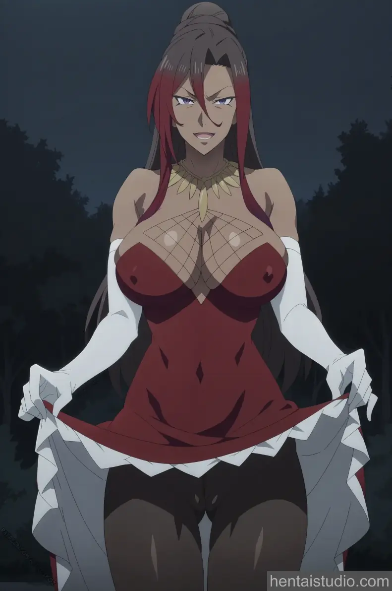 Sylvia from Konosuba God's Blessing On This Wonderful World hentai art 7 of 12