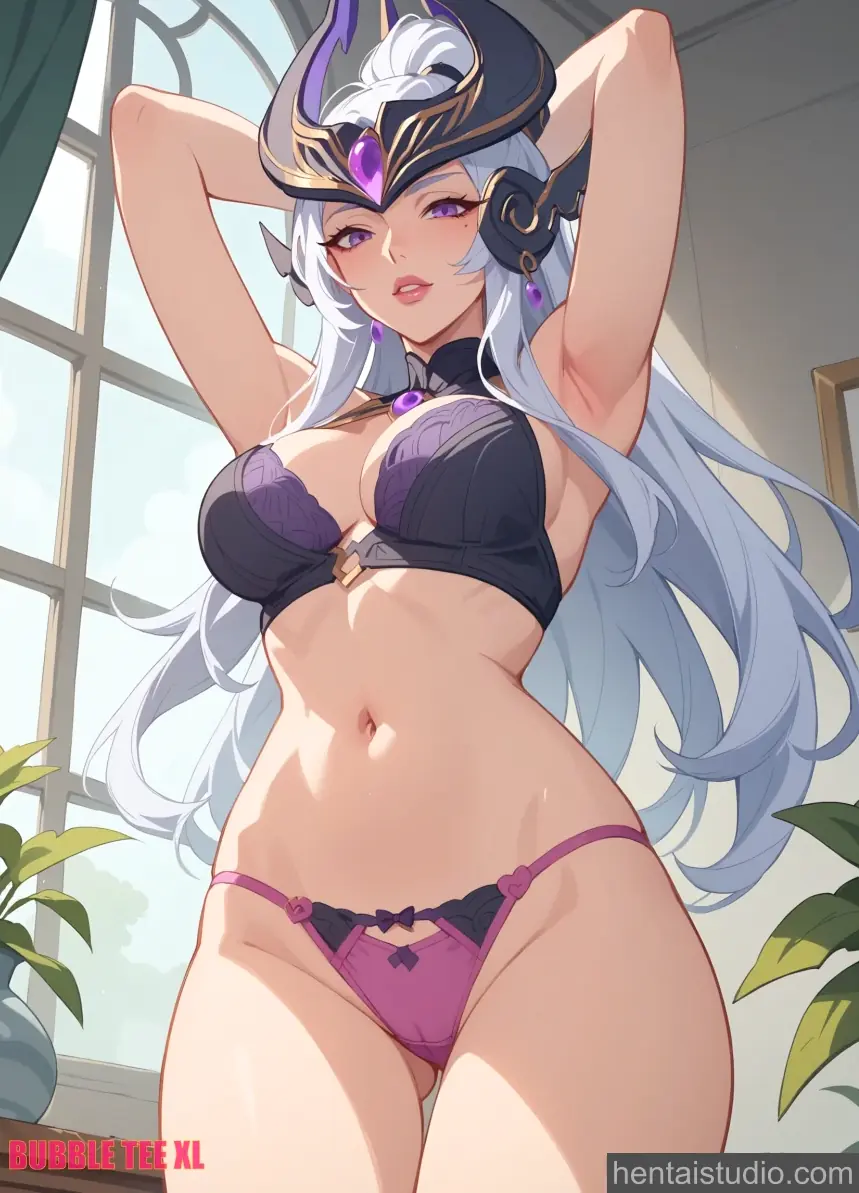 Syndra from League Of Legends hentai art 1 of 28