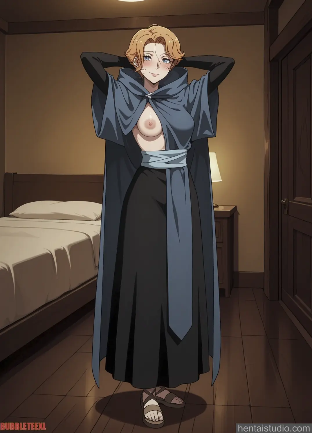 Sypha Belnades from Castlevania hentai art 51 of 55