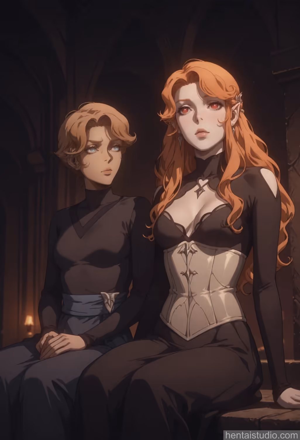 Sypha Belnades x Lenore - Castlevania - Hentai Gallery - 150 Images — image 124 of 150