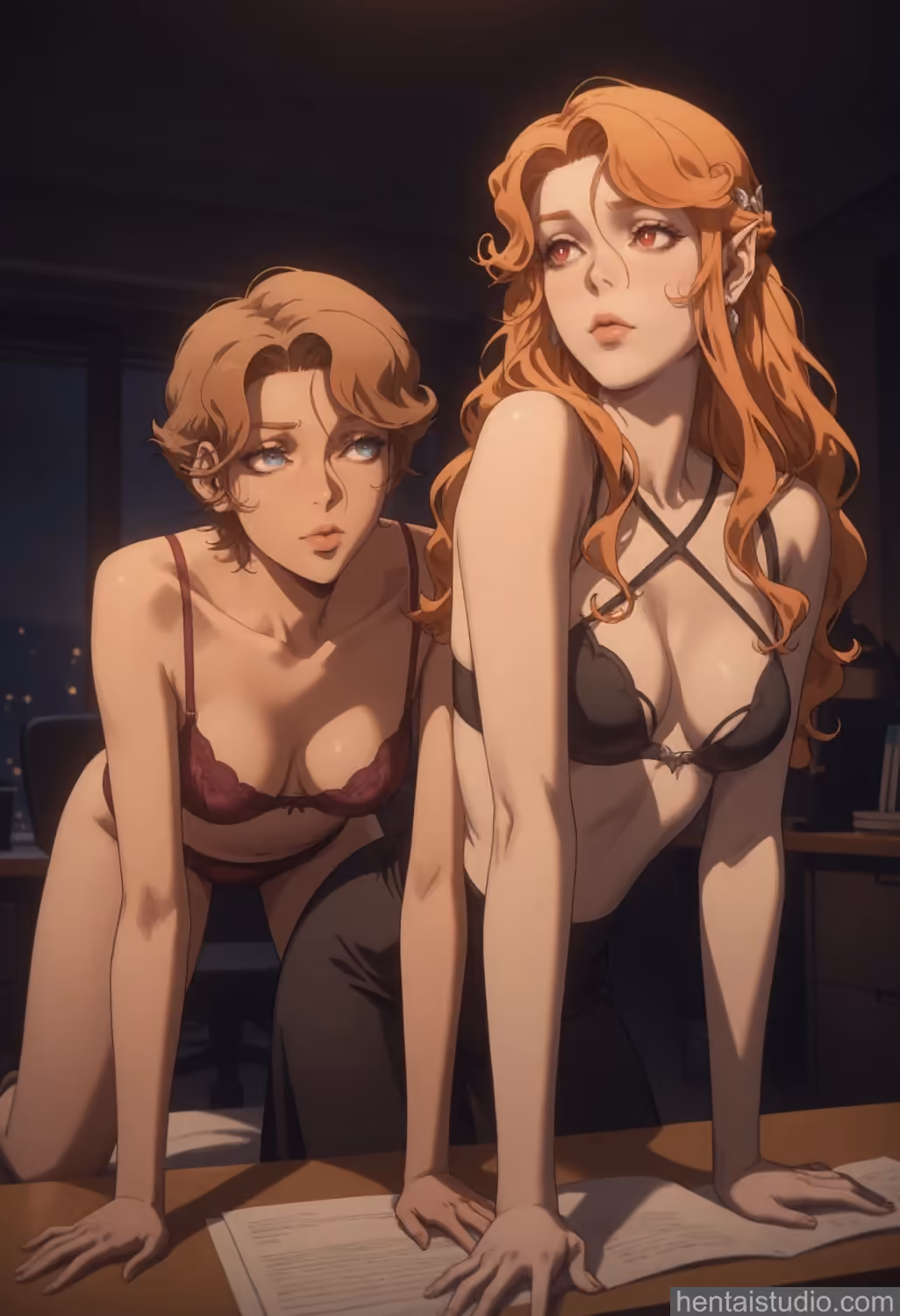 Sypha Belnades x Lenore - Castlevania - Hentai Gallery - 150 Images — image 139 of 150
