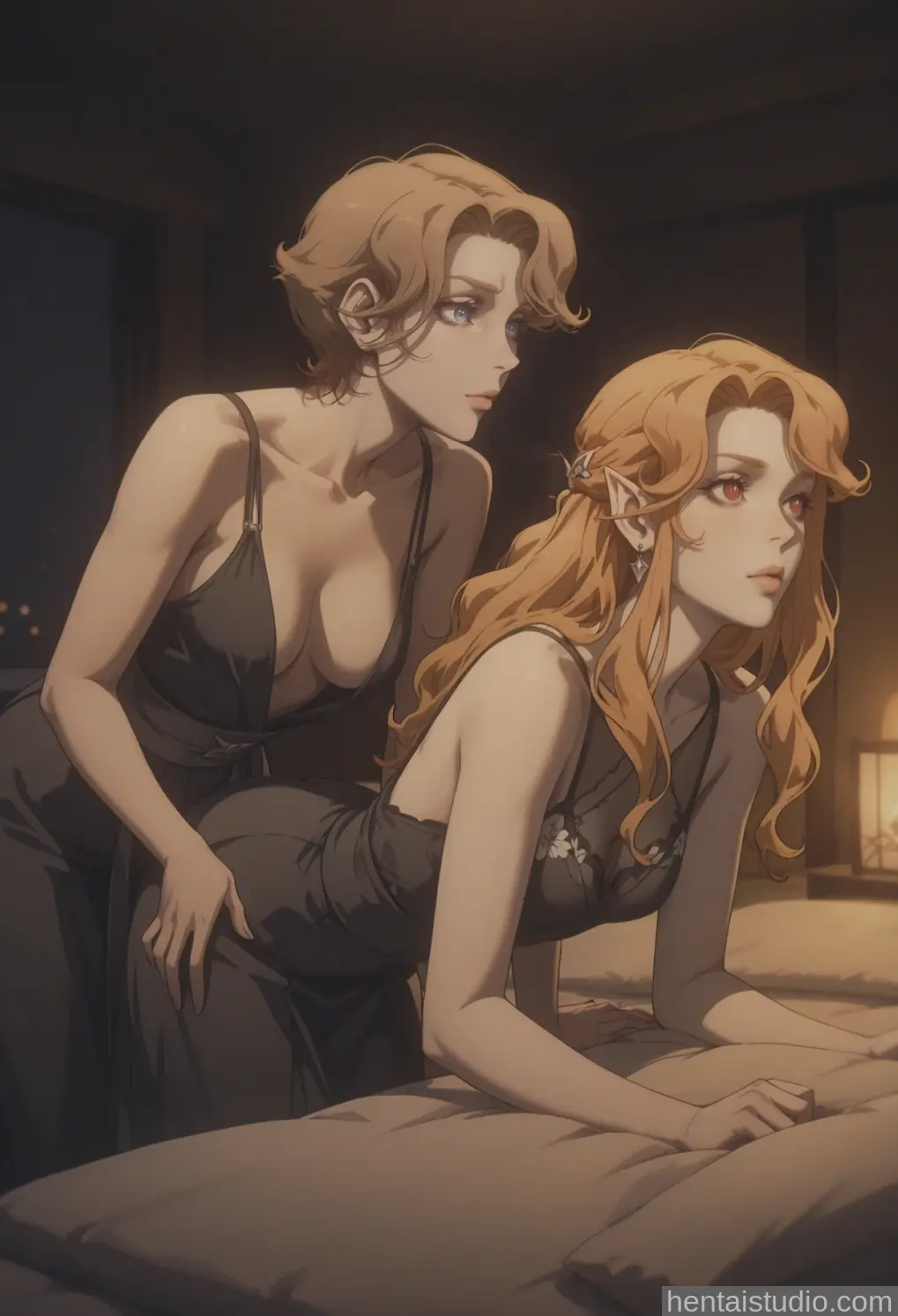 Sypha Lenore from Castlevania hentai art 105 of 150