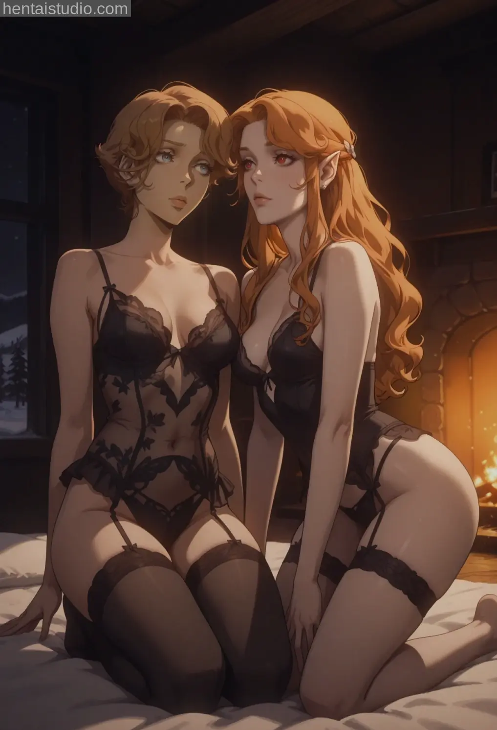 Sypha Lenore from Castlevania hentai art 106 of 150
