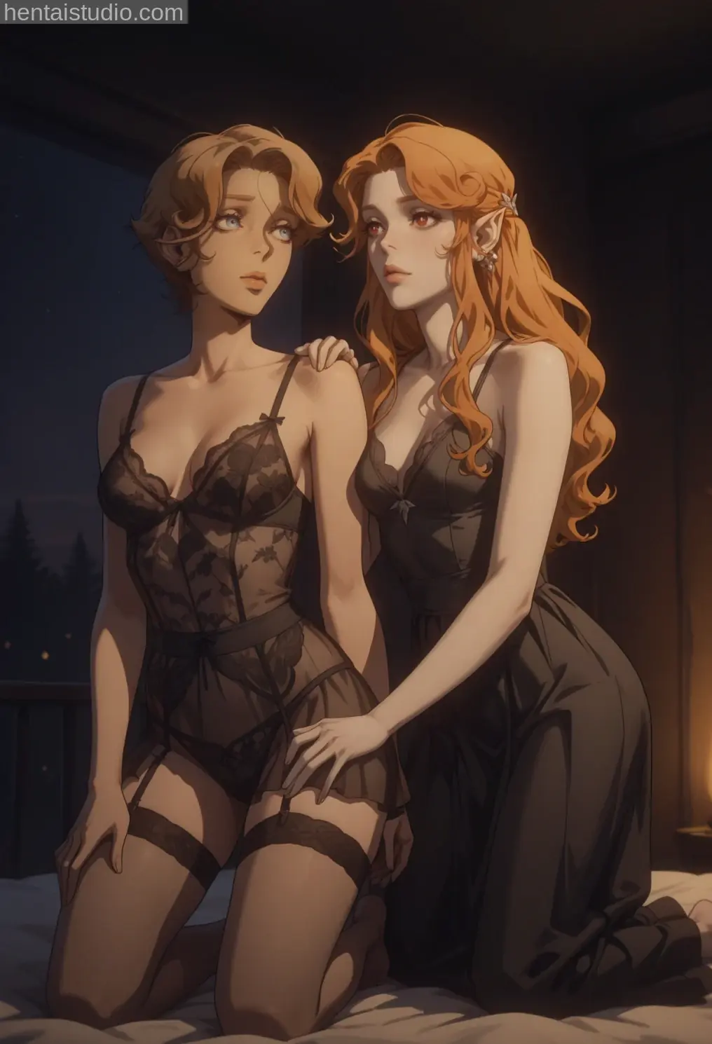Sypha Lenore from Castlevania hentai art 110 of 150