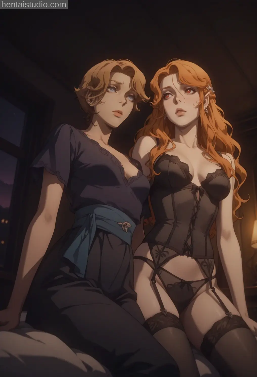 Sypha Lenore from Castlevania hentai art 113 of 150