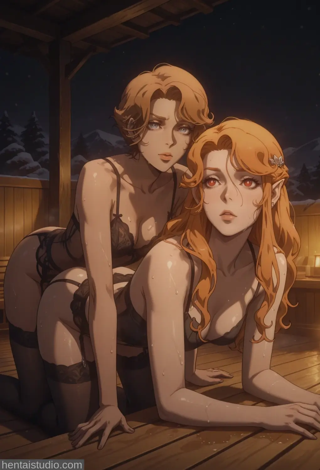 Sypha Lenore from Castlevania hentai art 114 of 150