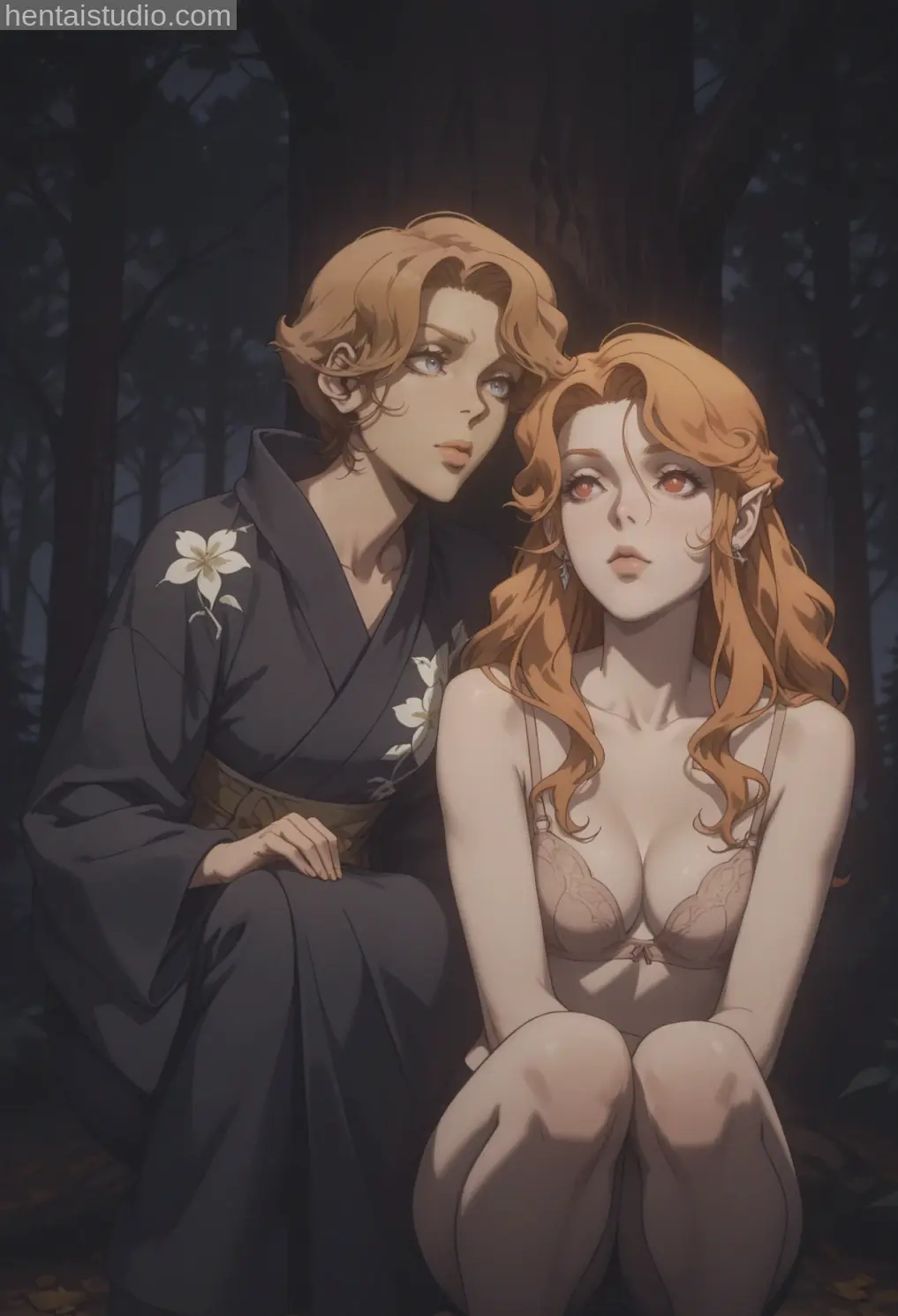 Sypha Lenore from Castlevania hentai art 116 of 150