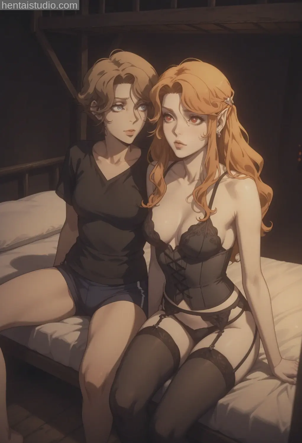 Sypha Lenore from Castlevania hentai art 126 of 150