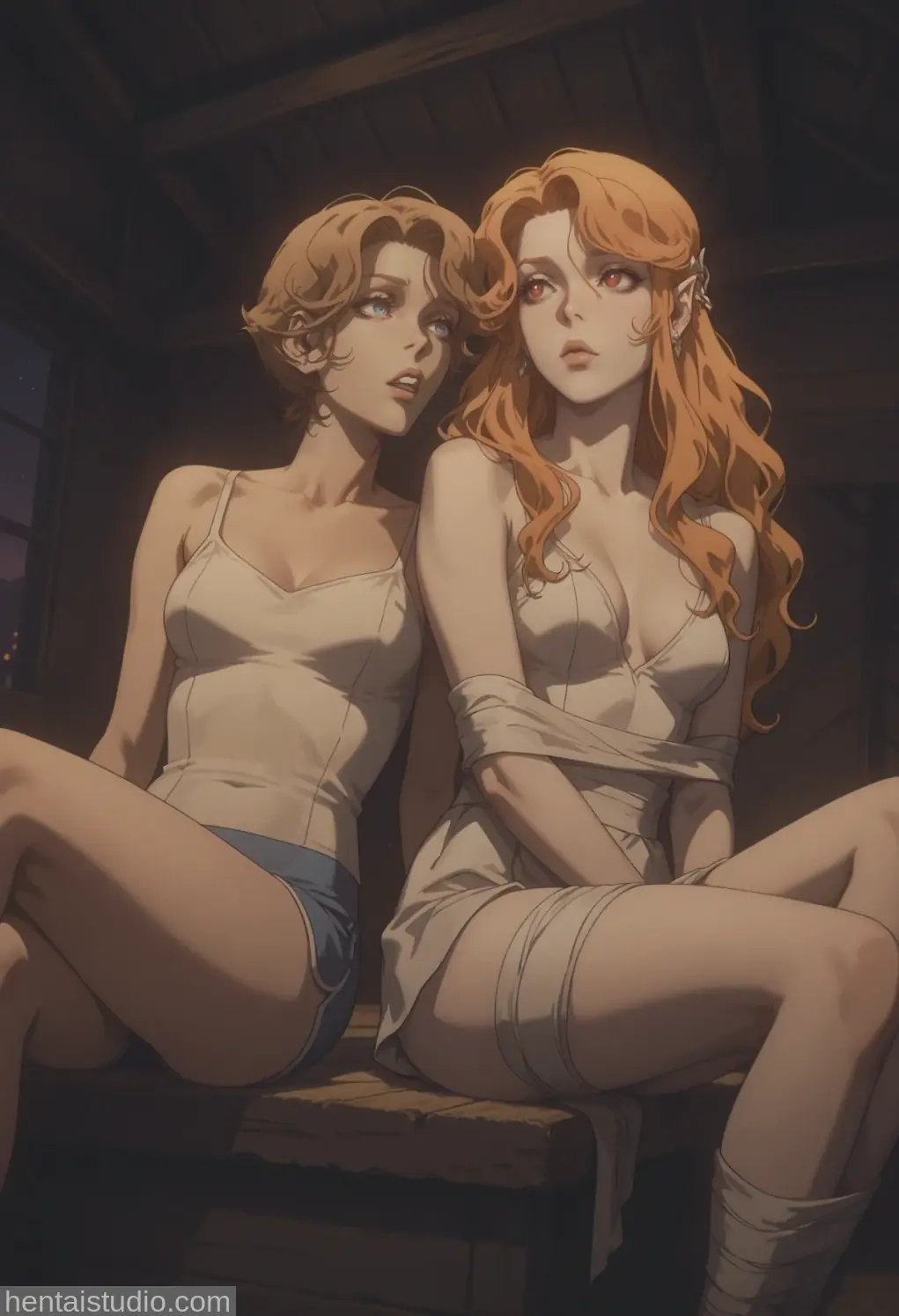 Sypha Lenore from Castlevania hentai art 127 of 150