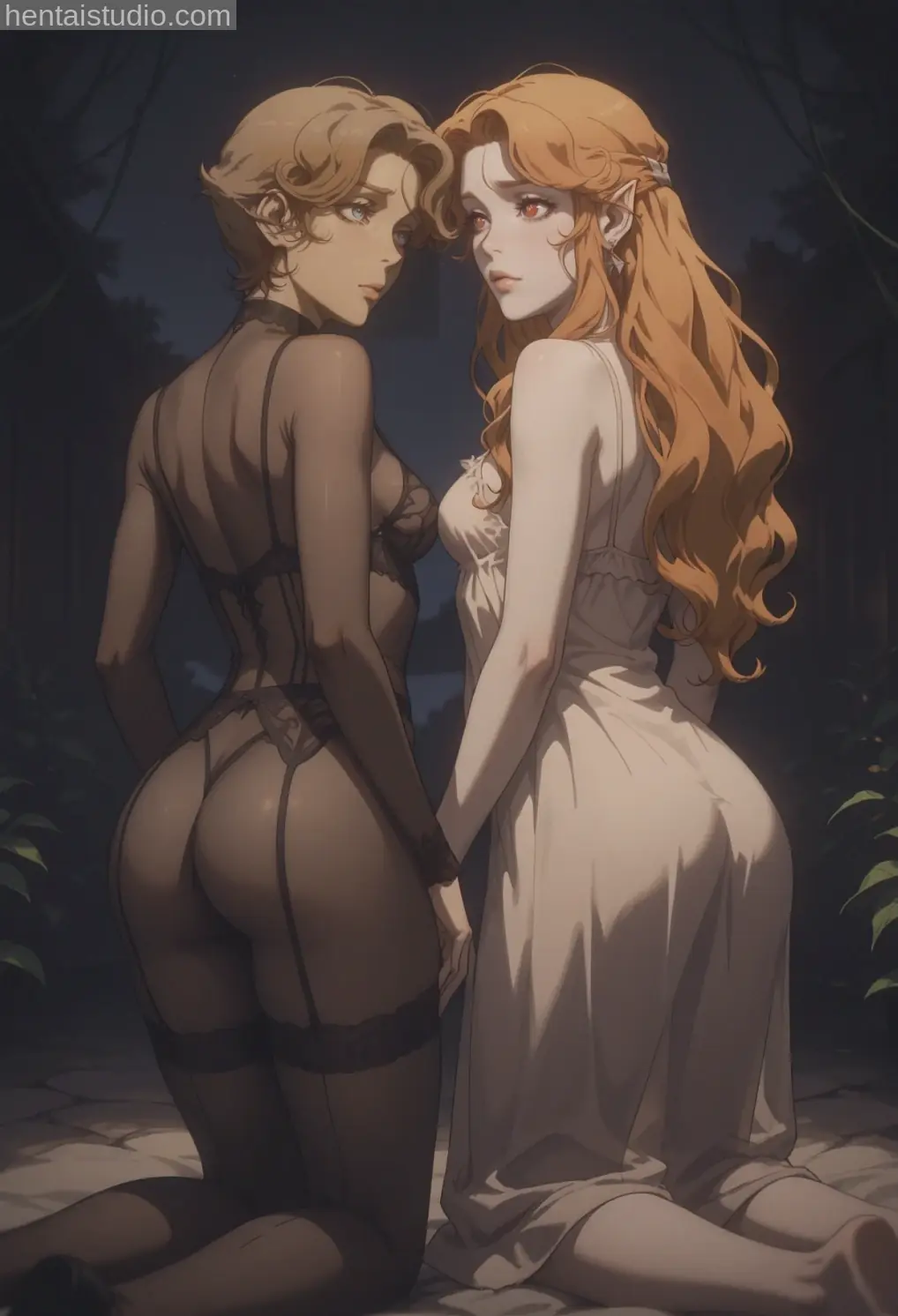Sypha Lenore from Castlevania hentai art 135 of 150