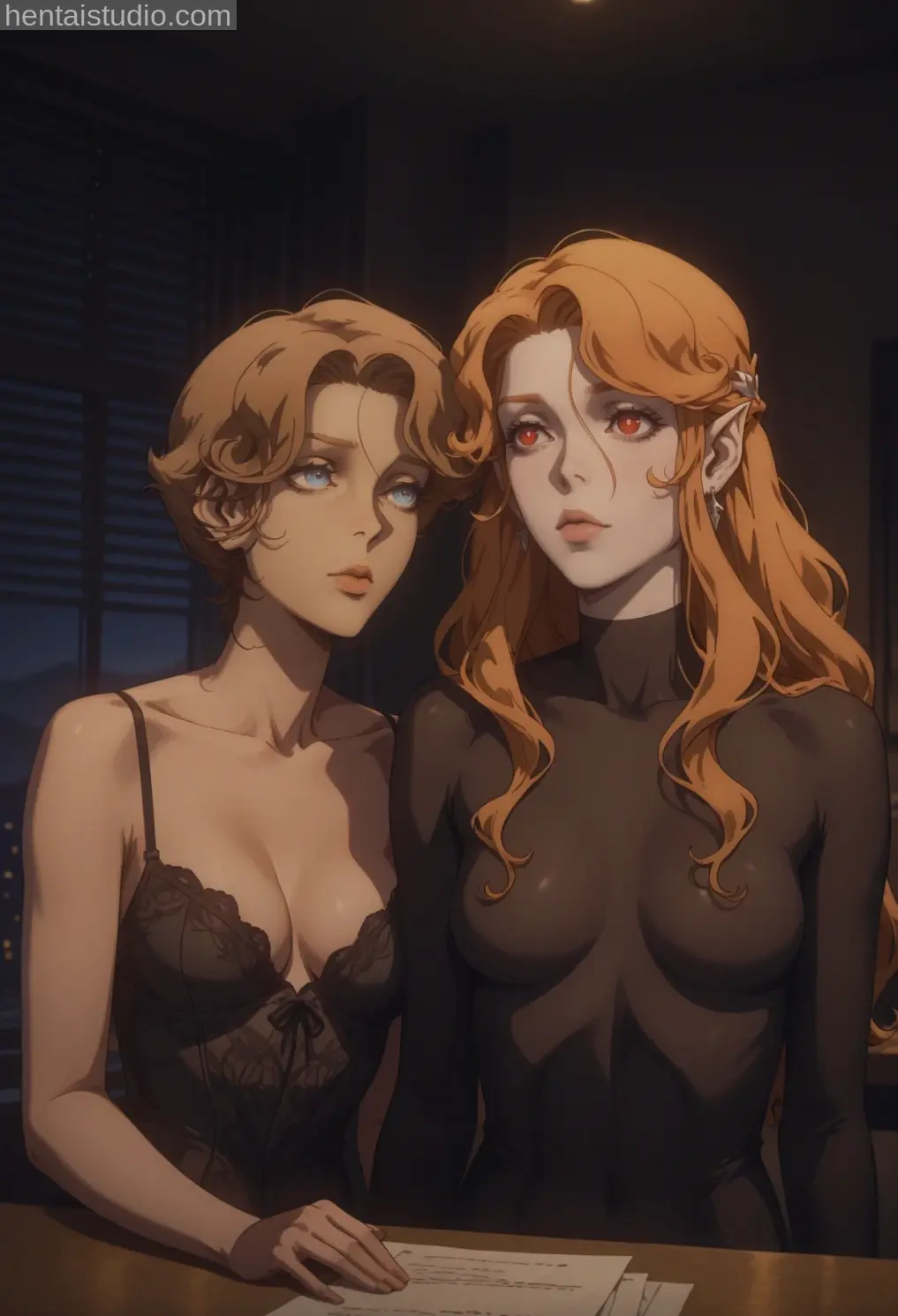 Sypha Lenore from Castlevania hentai art 136 of 150