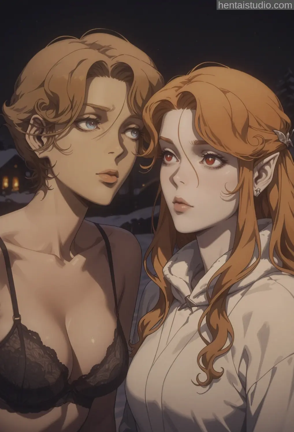 Sypha Lenore from Castlevania hentai art 140 of 150