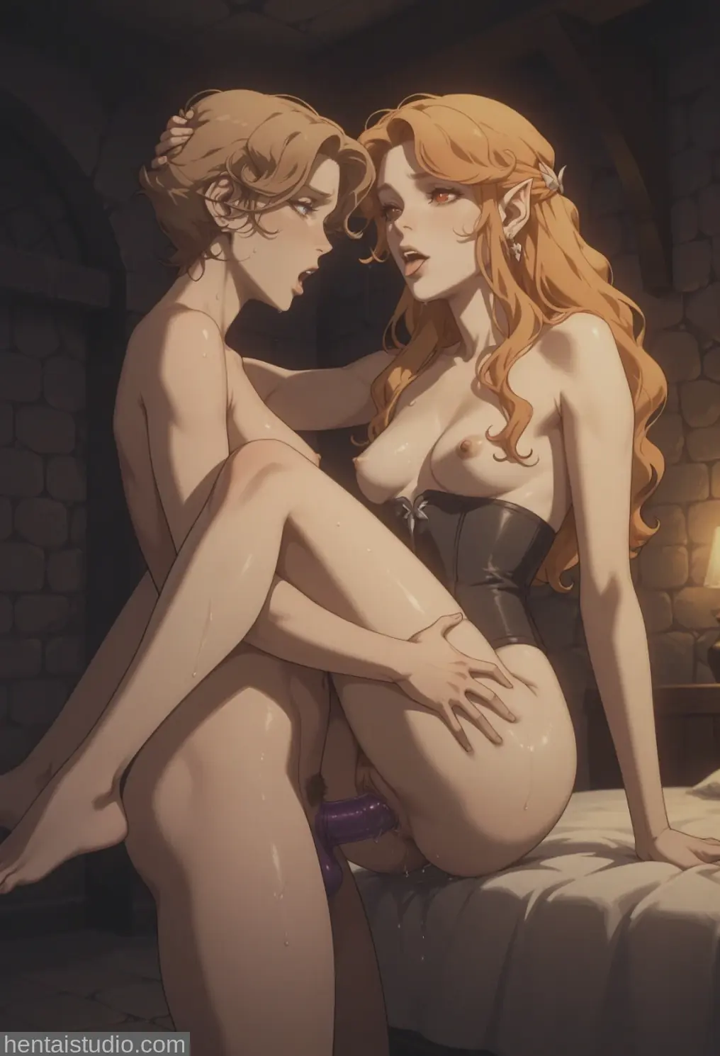 Sypha Lenore from Castlevania hentai art 42 of 150
