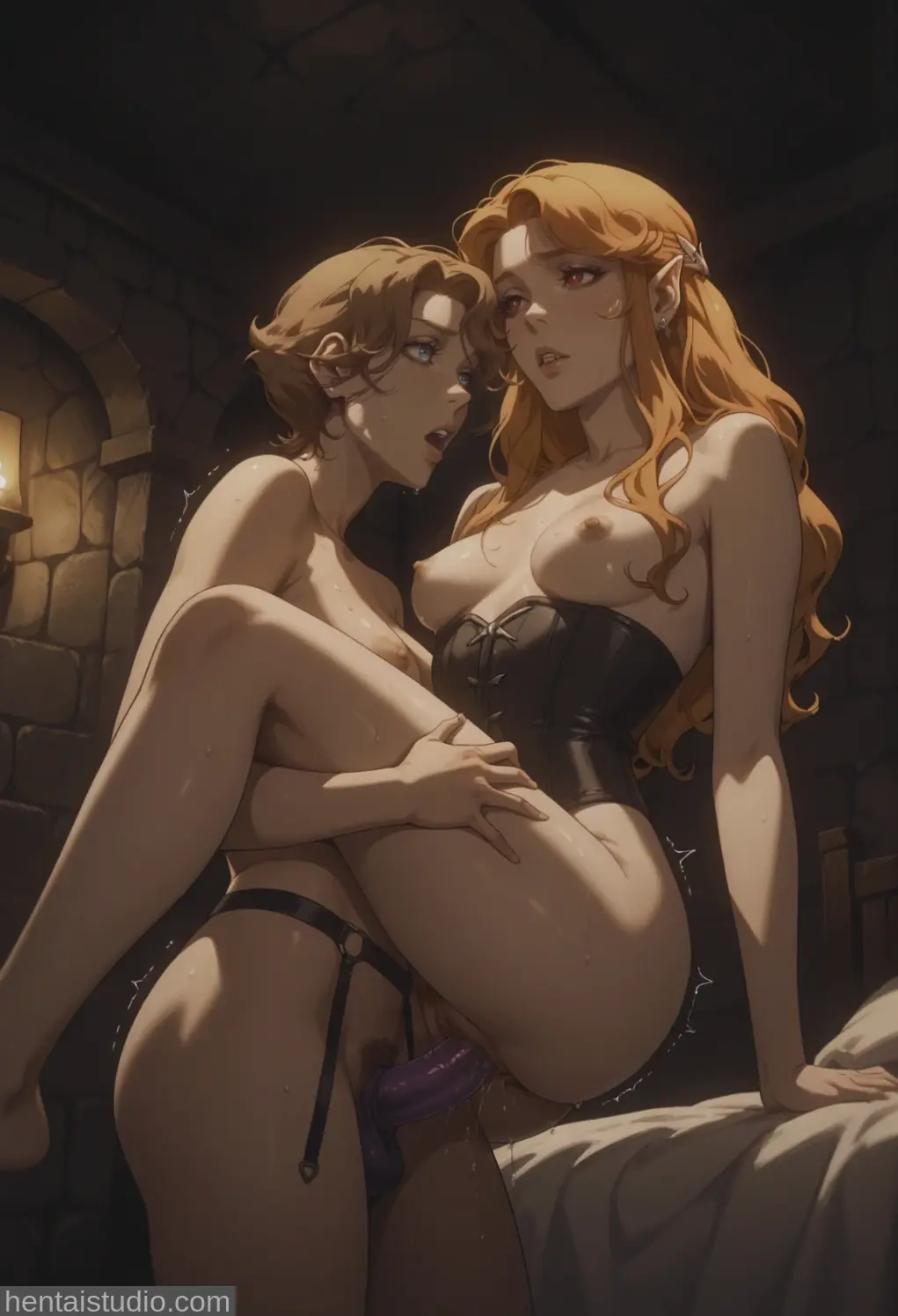 Sypha Lenore from Castlevania hentai art 45 of 150