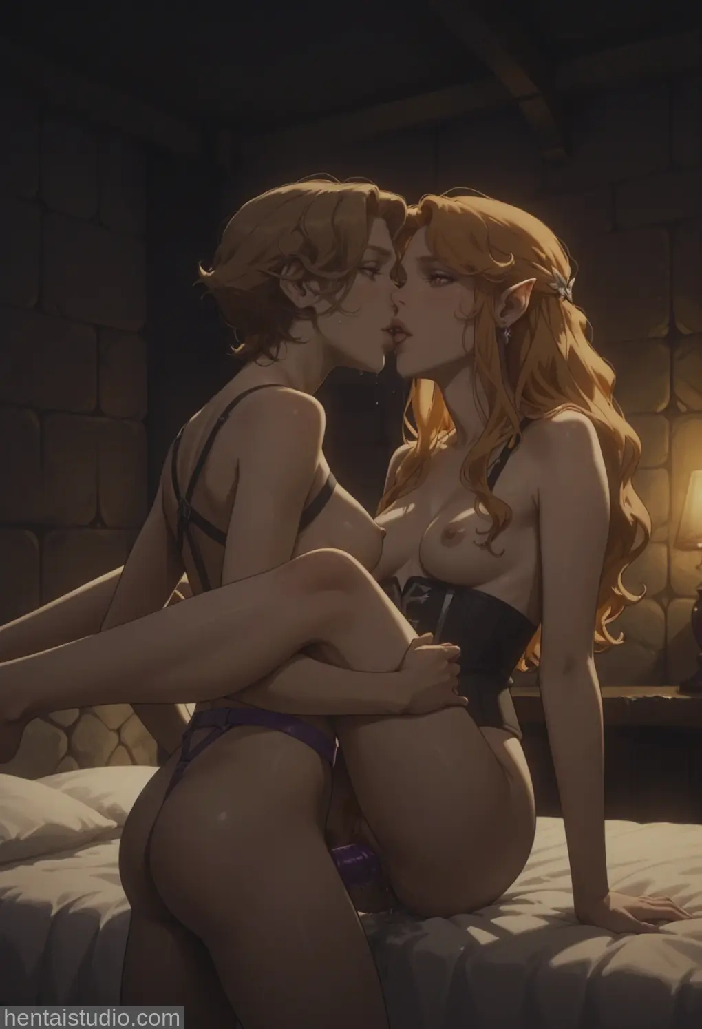 Sypha Lenore from Castlevania hentai art 62 of 150