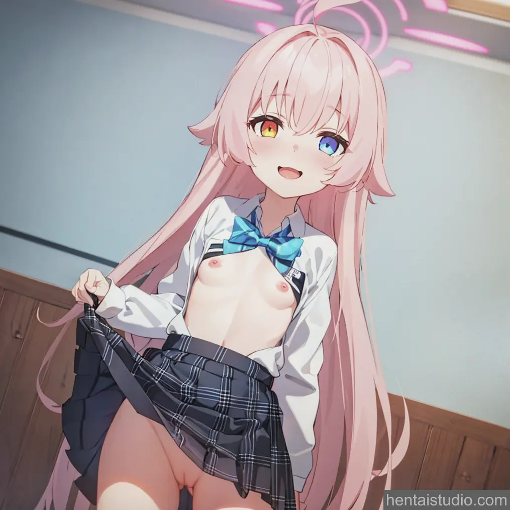 Takanashi Hoshino from Blue Archive hentai art 6 of 7