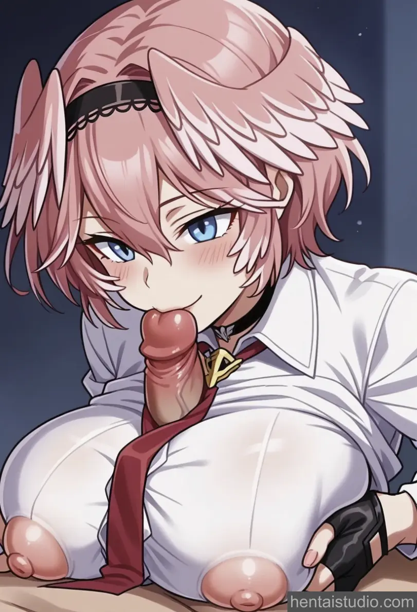 Takane Lui from Vtuber Virtual Youtuber hentai art 12 of 47