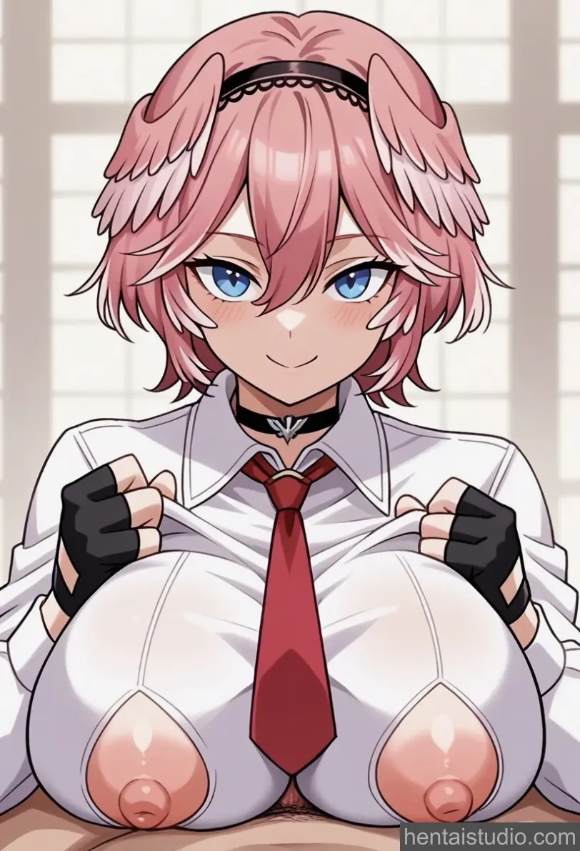 Takane Lui from Vtuber Virtual Youtuber hentai art 8 of 47