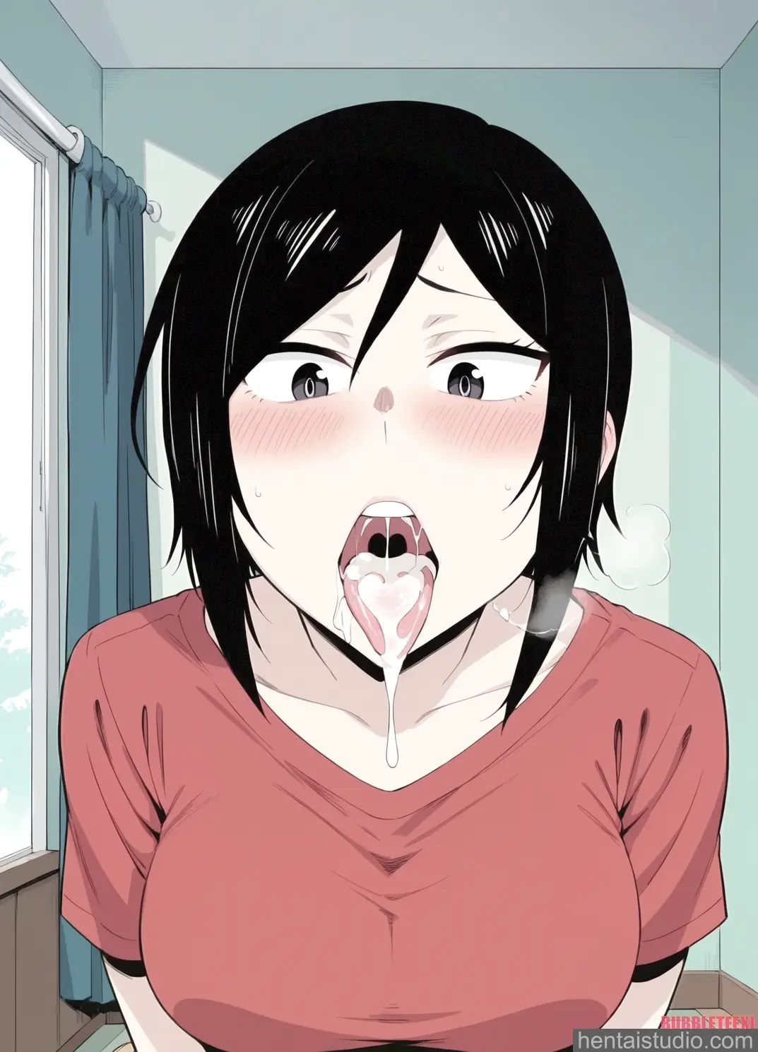 Takano Hitomi from Hitomi Chan Is Shy With Strangers hentai art 4 of 46