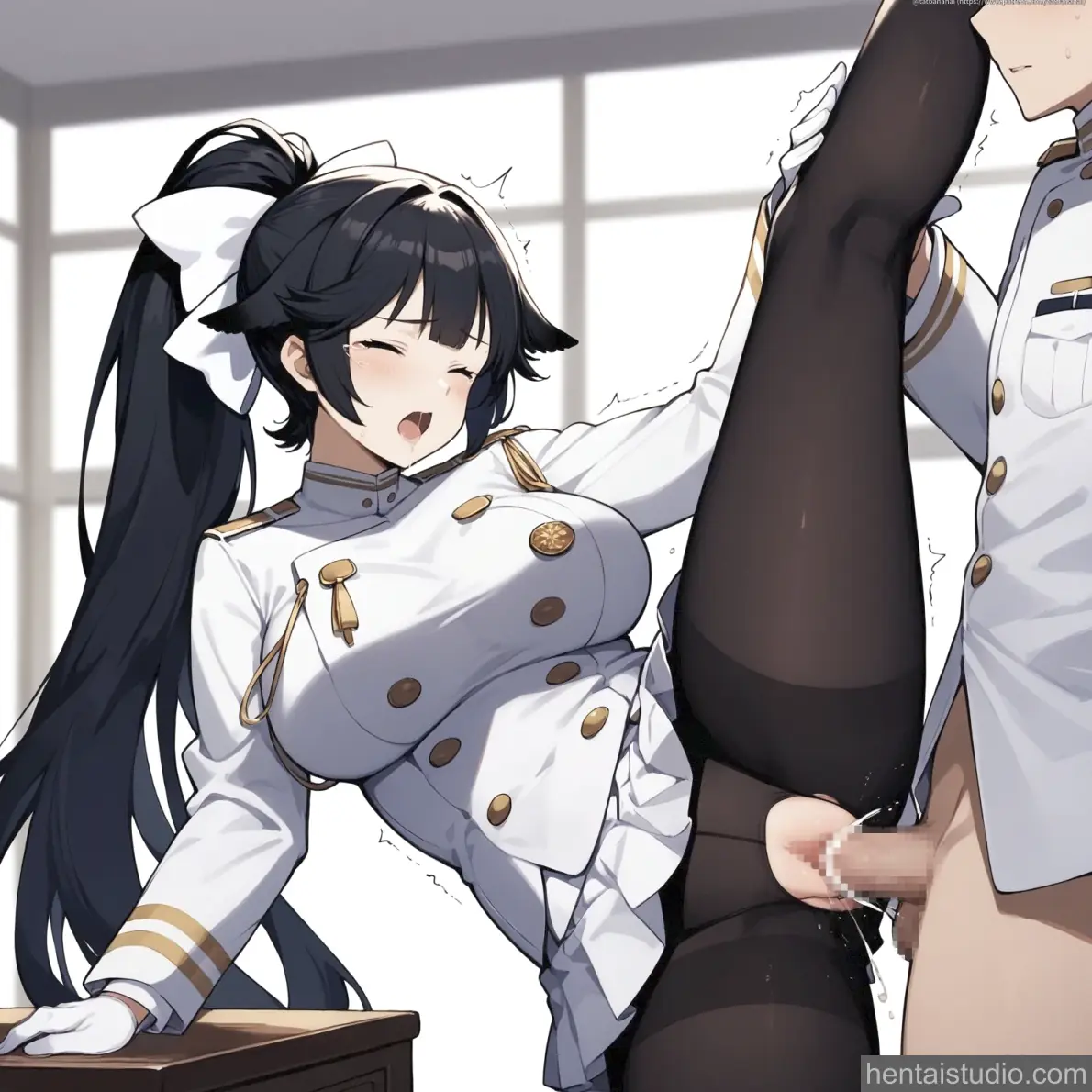 Takao from Azur Lane hentai art 11 of 114