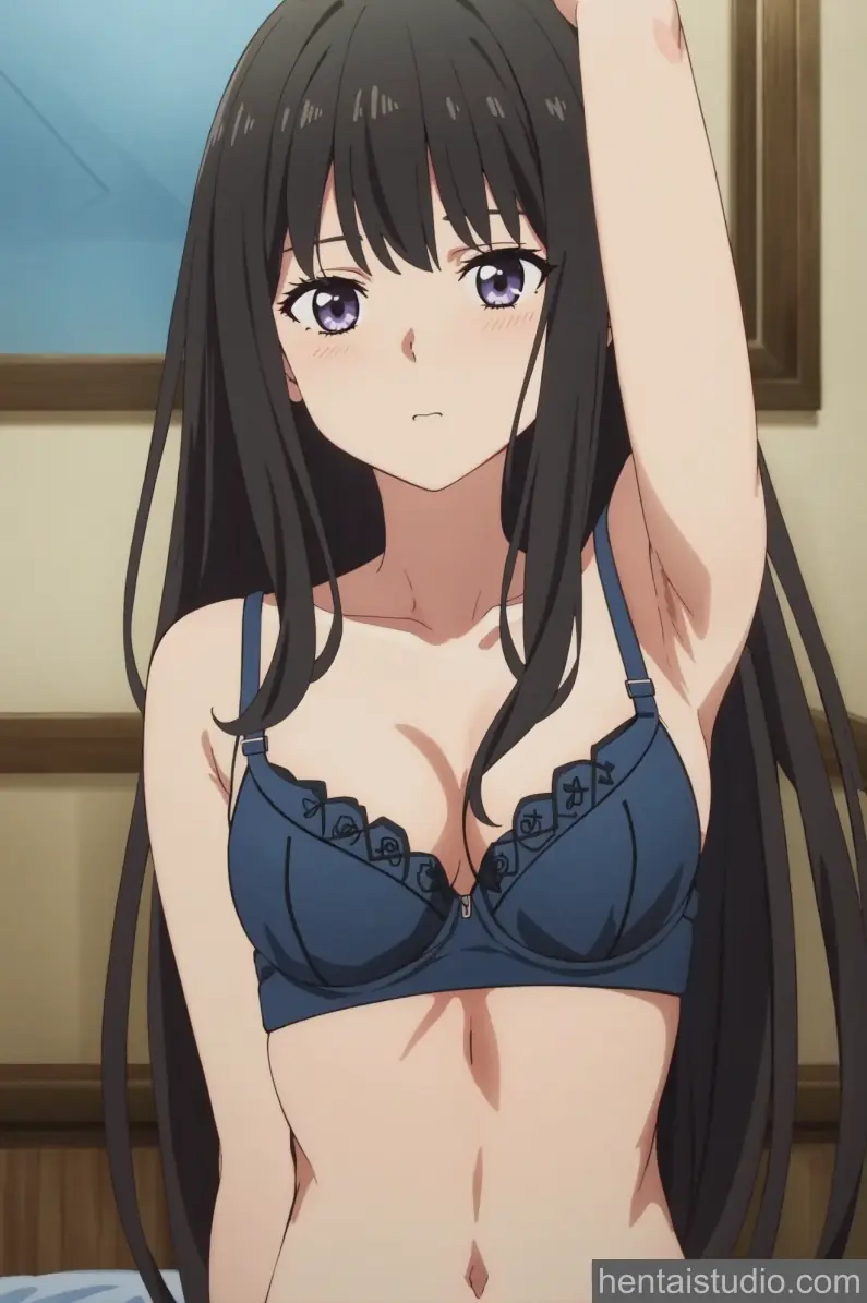 Takina Inoue from Lycoris Recoil hentai art 11 of 48