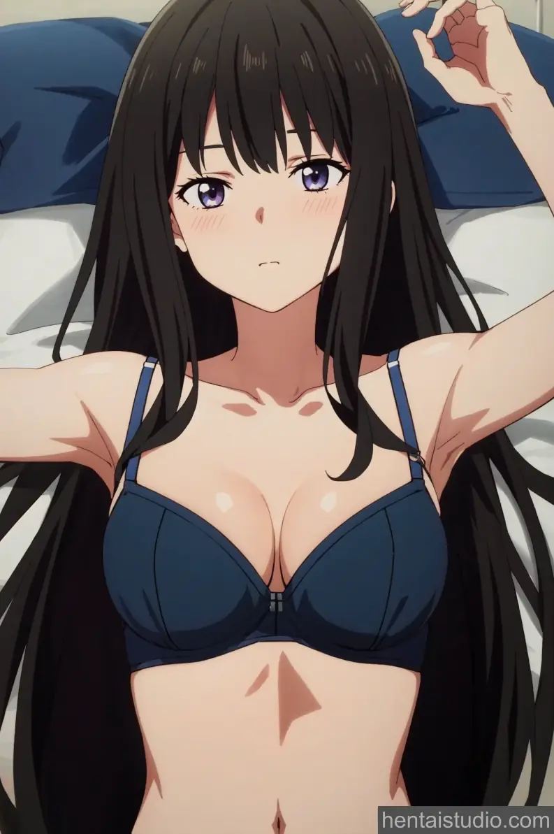 Takina Inoue from Lycoris Recoil hentai art 12 of 48
