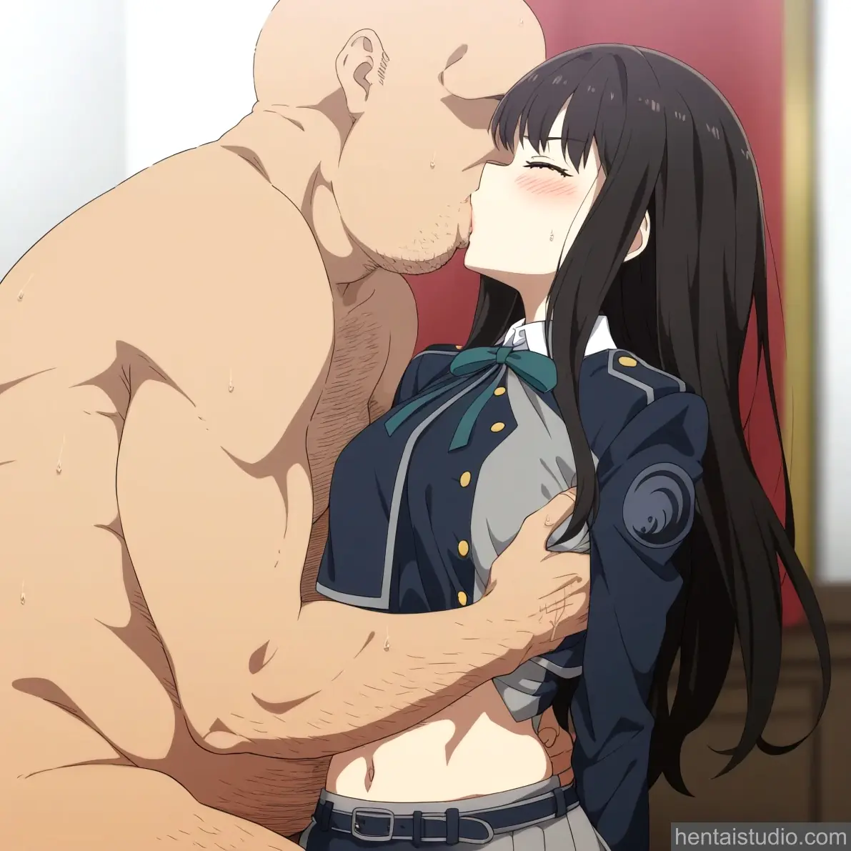 Takina Inoue from Lycoris Recoil hentai art 1 of 42