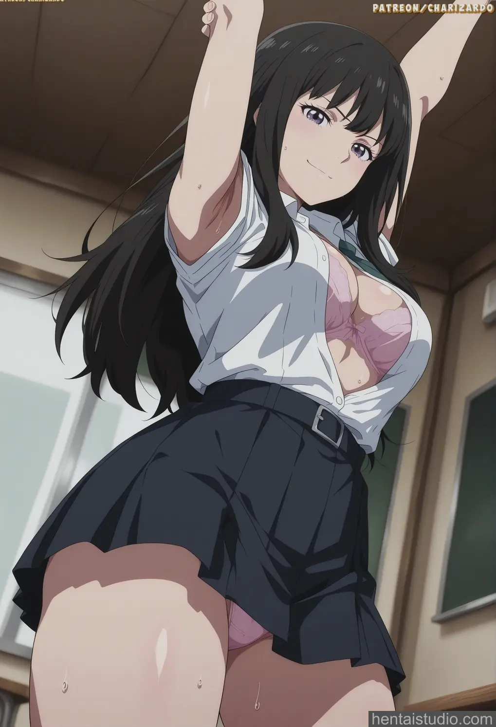 Takina Inoue from Lycoris Recoil hentai art 61 of 75