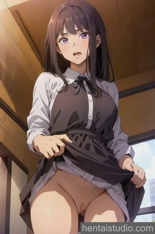 Takina Inoue from Lycoris Recoil hentai art 8 of 10