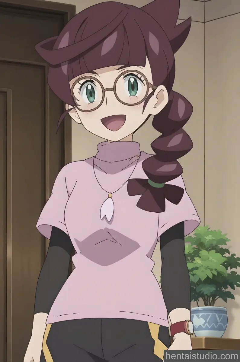 Talia from Pokemon hentai art 3 of 52