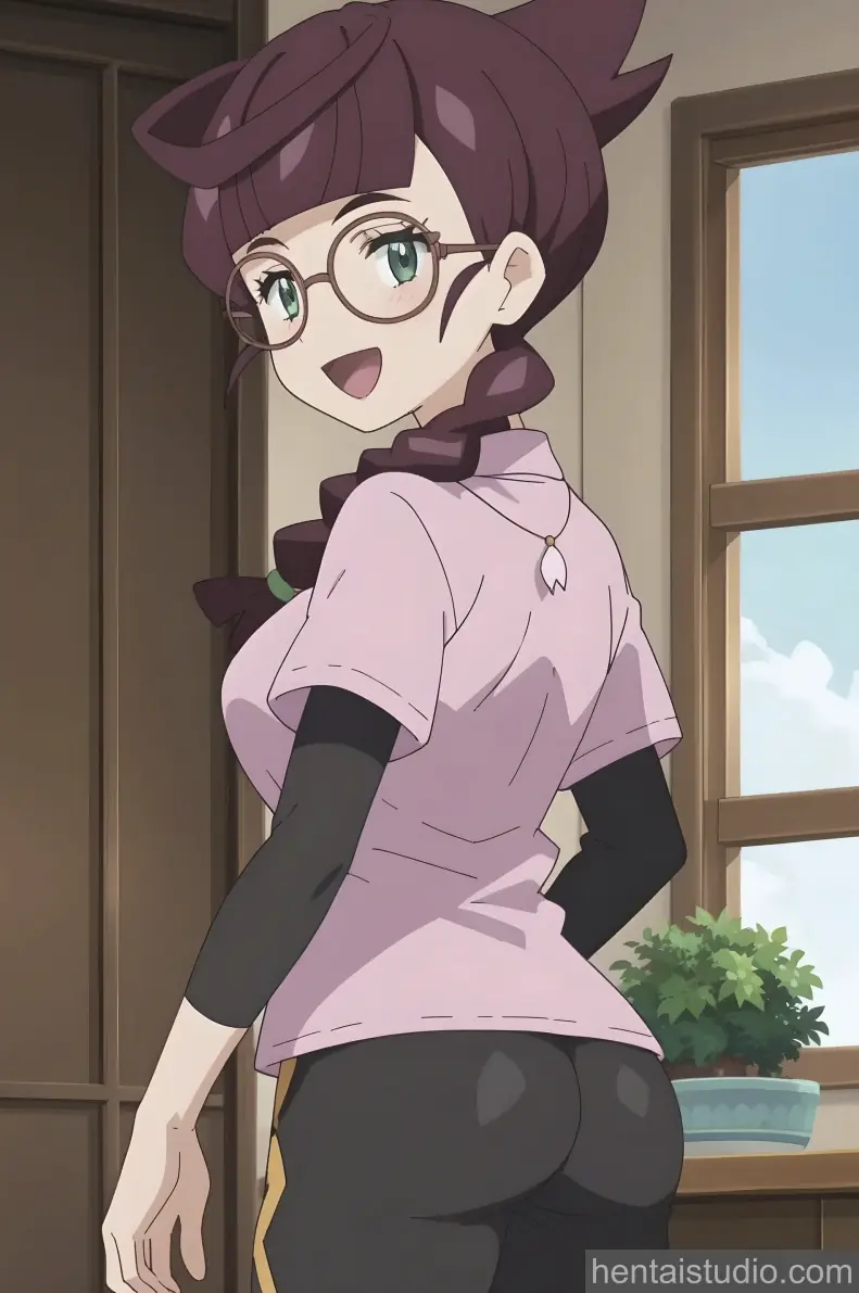 Talia from Pokemon hentai art 6 of 52