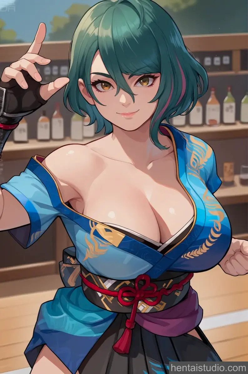 Tamaki from Dead Or Alive hentai art 11 of 40