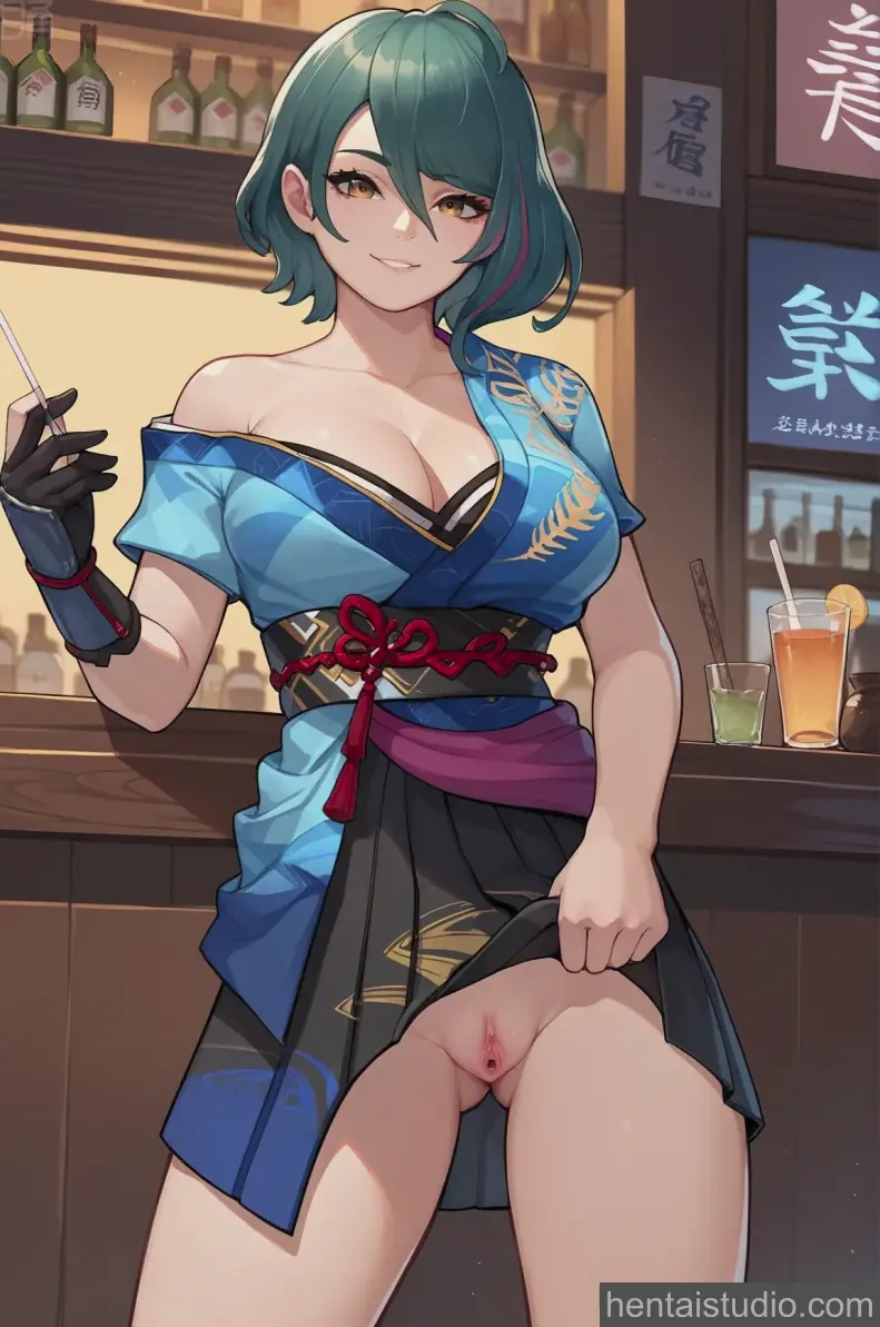 Tamaki from Dead Or Alive hentai art 12 of 40