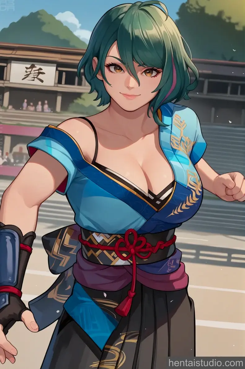 Tamaki from Dead Or Alive hentai art 13 of 40