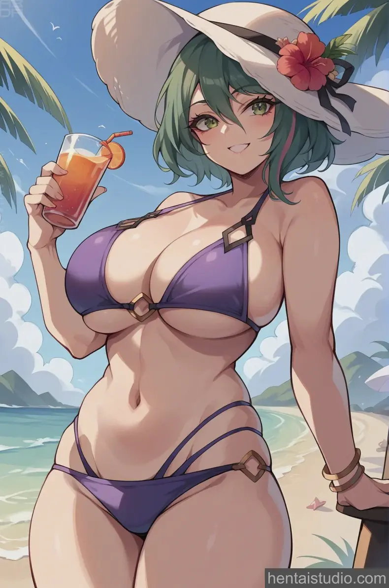 Tamaki from Dead Or Alive hentai art 16 of 40